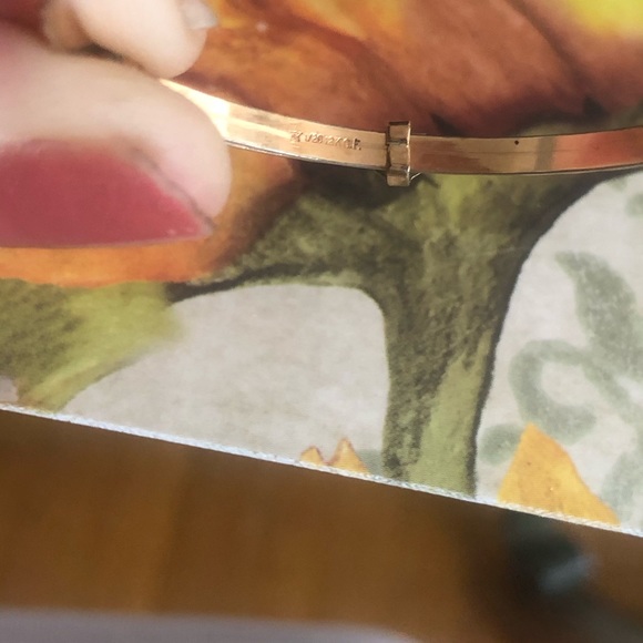 Adorable vintage 12kt gold adjustable bracelet - Picture 5 of 10